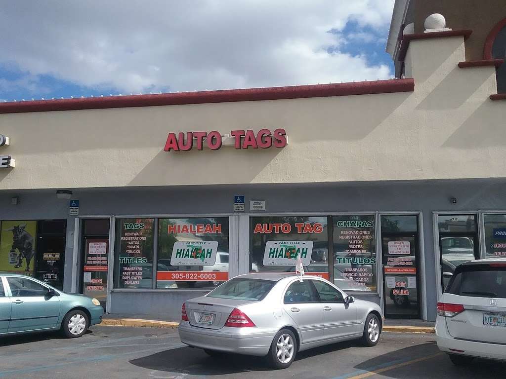 Hialeah Auto Tag Agency 1550 W 84th St, Hialeah, FL 33014, USA