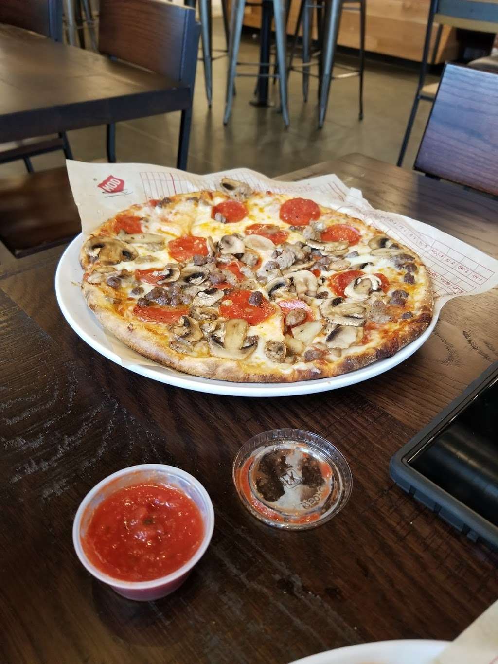 MOD Pizza | 6360 Garth Rd #150, Baytown, TX 77521, USA | Phone: (346) 233-1049