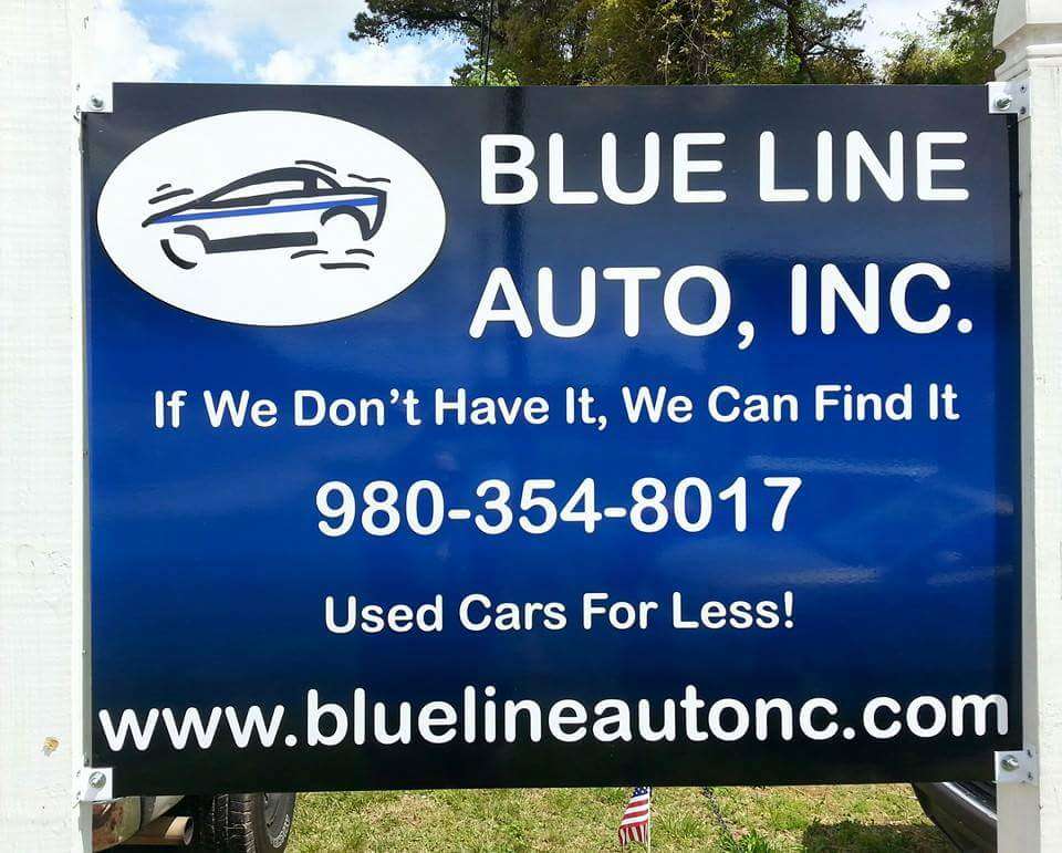 Blue Line Auto, Inc. | 1320 NC-24, Midland, NC 28107 | Phone: (980) 354-8017