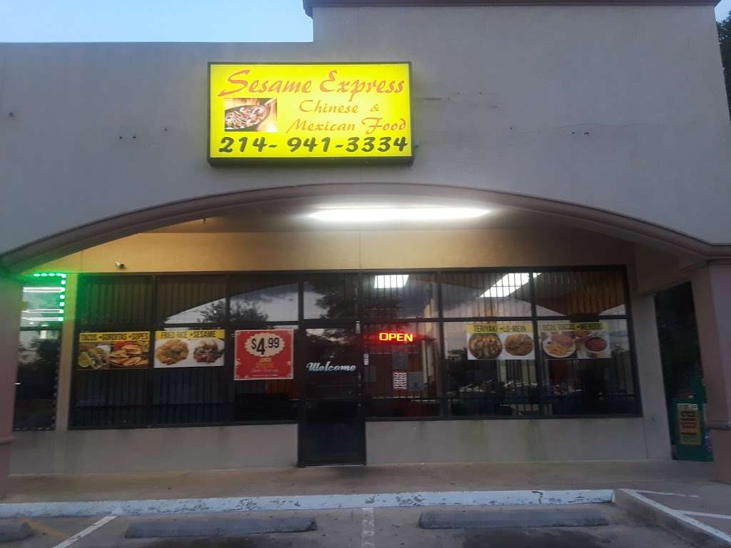 Sesame Express Chinese and Mexican Food | 910 S Hampton Rd, Dallas, TX 75208, USA | Phone: (214) 941-3334