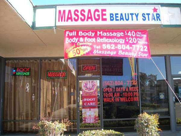 Massage Beauty Star | 5538 South St, Lakewood, CA 90713, USA | Phone: (562) 804-7722