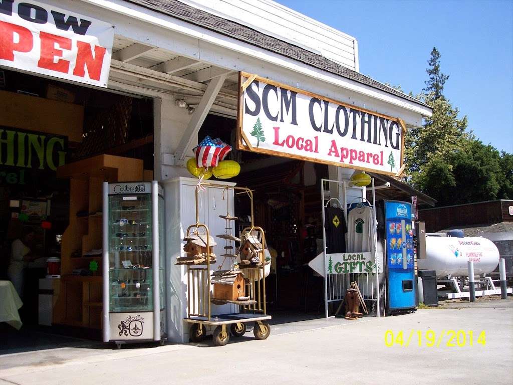 SCM Clothing | 9500 CA-9, Ben Lomond, CA 95005 | Phone: (831) 331-8615