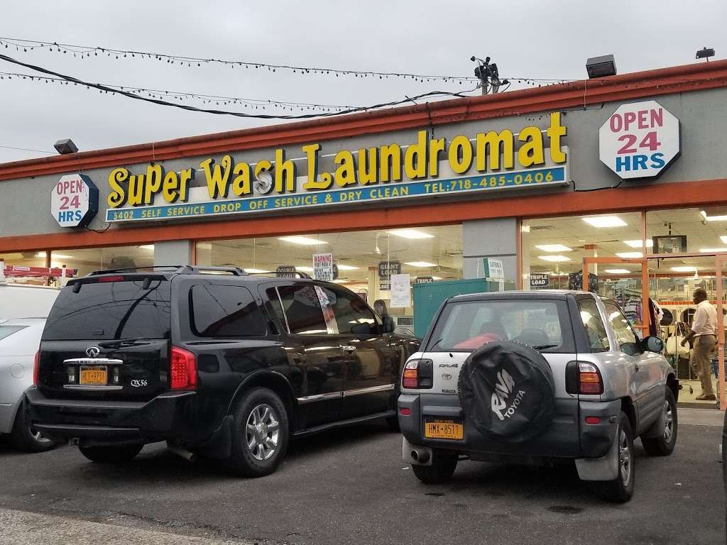 Super Wash Laundromat | 5402 Church Ave, Brooklyn, NY 11203, USA | Phone: (718) 485-0406