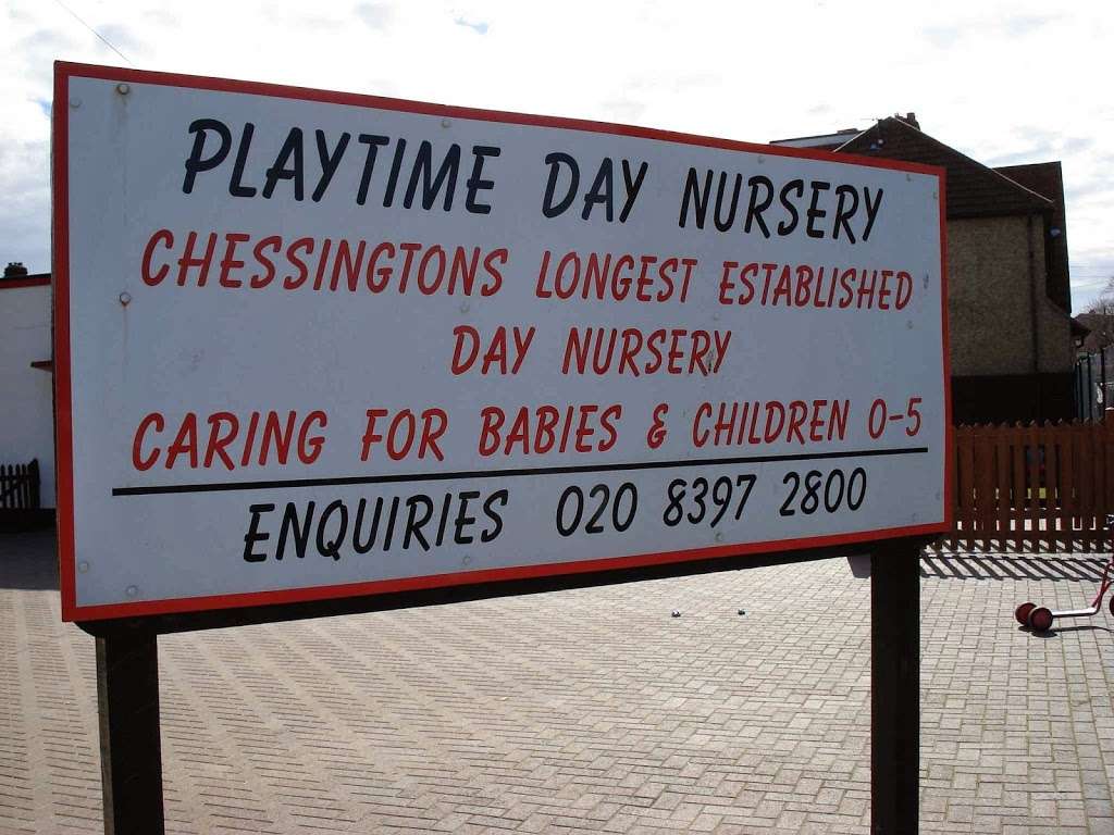 Playtime Day Nursery | Church Rise, Chessington KT9 2HA, UK | Phone: 020 8397 2800