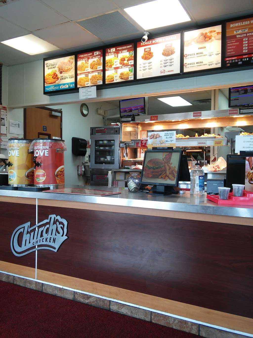 Churchs Chicken | 401 S Danville St, Willis, TX 77378, USA | Phone: (936) 856-4948