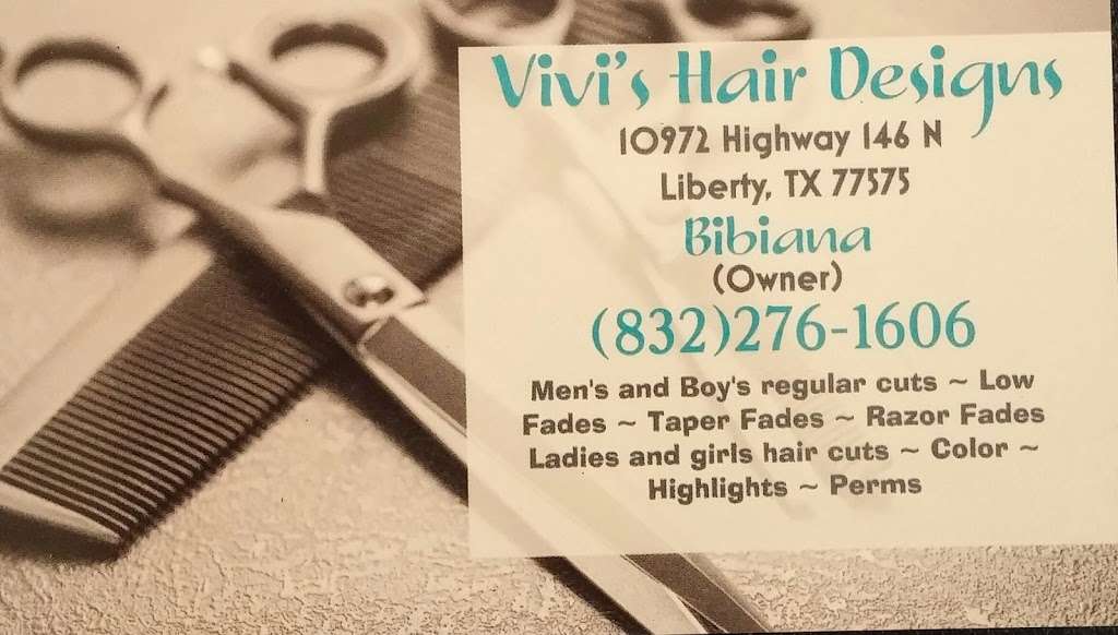 Vivis Hair Salon | N, 10972 TX-146, Liberty, TX 77575, USA | Phone: (832) 276-1606