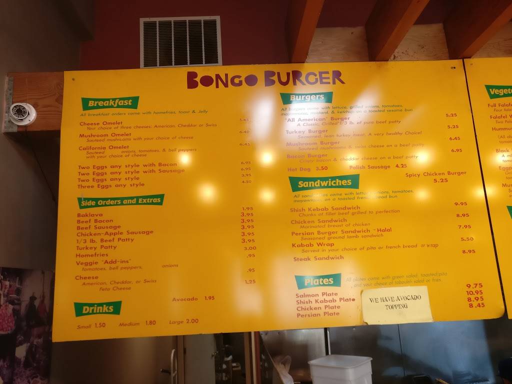 Bongo Burger | 1839 Euclid Ave, Berkeley, CA 94709, USA | Phone: (510) 548-3400 Bongo Burger | 1839 Euclid Ave, Berkeley, CA 94709, USA | Phone: (510) 548-3400