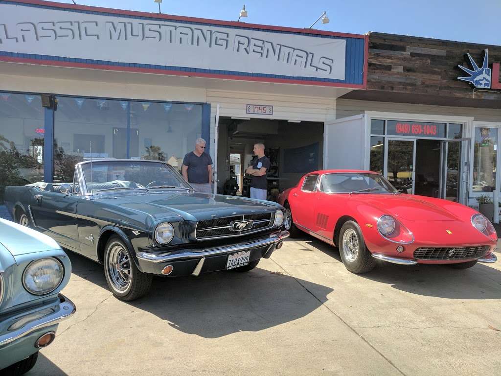 Classic Mustang Rentals | 1745 Newport Blvd, Costa Mesa, CA 92627, USA | Phone: (949) 650-5202