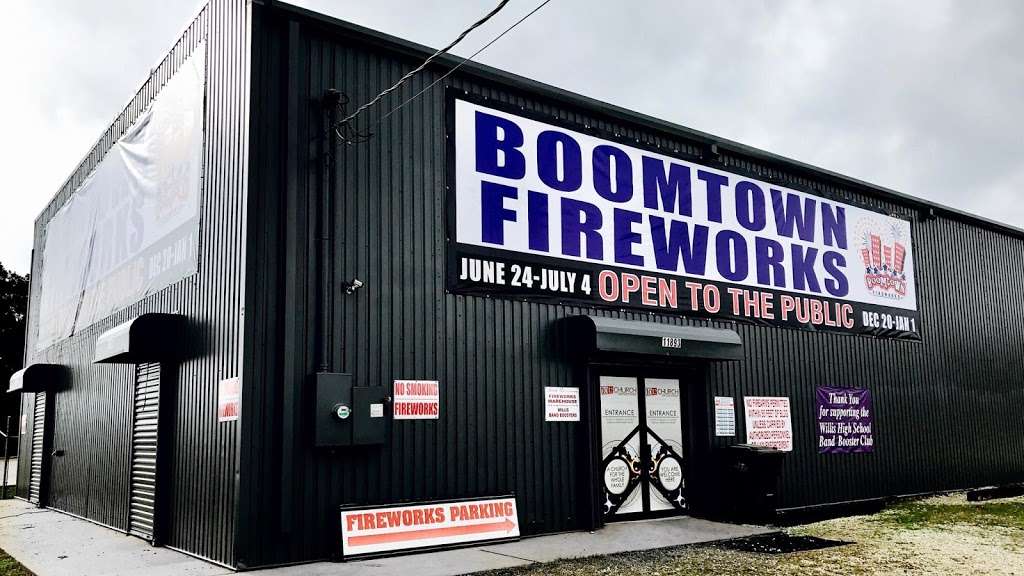 Boomtown Fireworks | 11893 TX-75, Willis, TX 77378, USA | Phone: (936) 499-9135