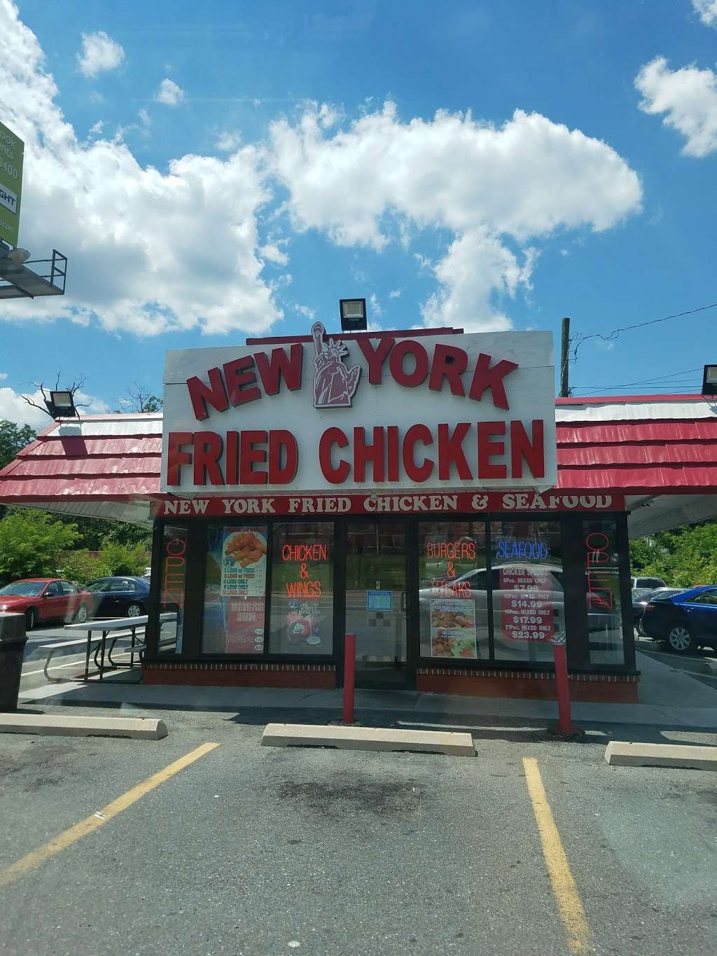 New York Fried Chicken | 381 S Dupont Hwy, New Castle, DE 19720, USA | Phone: (302) 322-4808