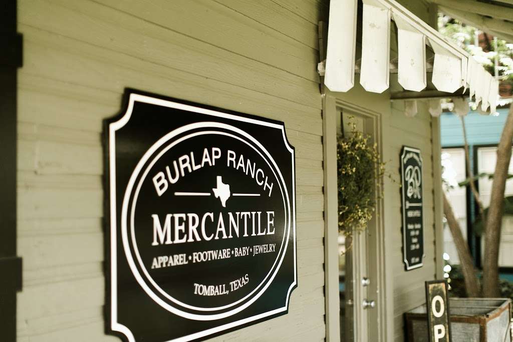 Burlap Ranch Mercantile | 106 N Elm St, Tomball, TX 77375, USA | Phone: (832) 409-9645