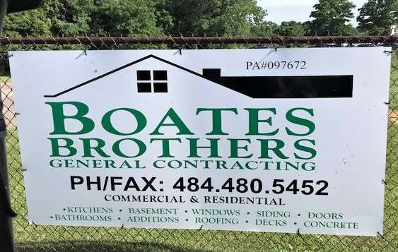 Boates Brothers General Contracting LLC | 875 Aston Mills Rd, Aston, PA 19014, USA | Phone: (484) 480-5452