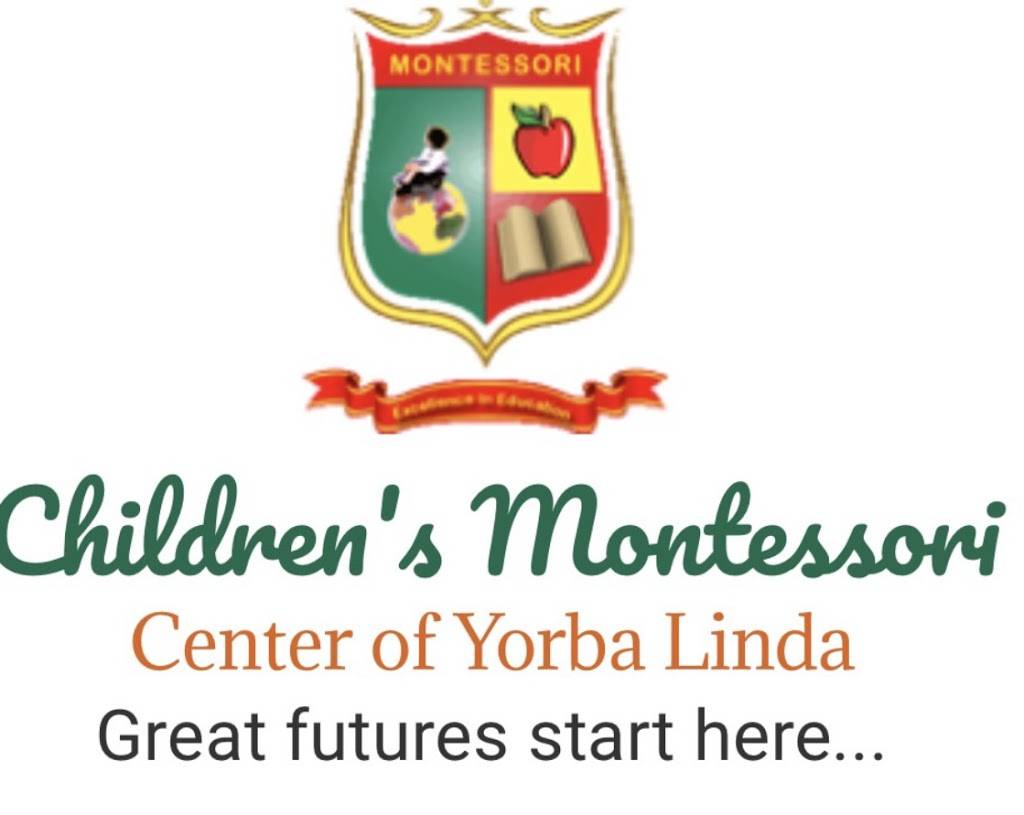Childrens Montessori Center of Yorba Linda | 17550 Yorba Linda Blvd, Yorba Linda, CA 92886, USA | Phone: (714) 528-0831