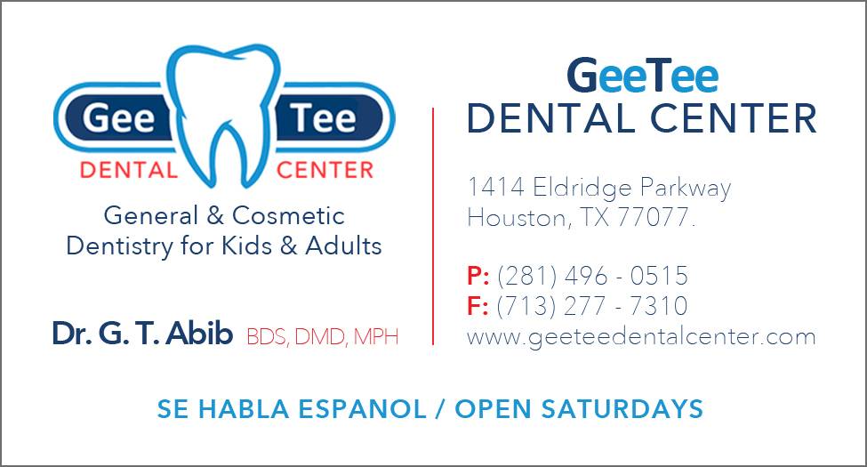 GeeTee Dental Center | 1414 Eldridge Pkwy, Houston, TX 77077, USA | Phone: (281) 496-0515