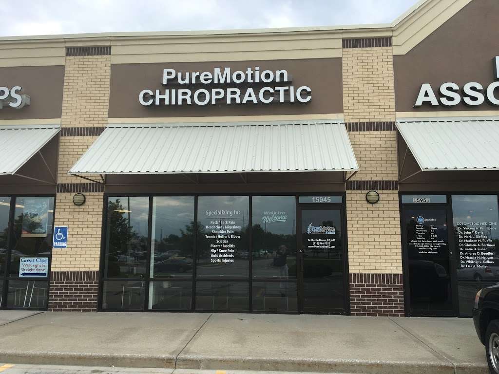 Pure Motion Chiropractic & Rehab | 15945 W 65th St, Shawnee, KS 66217, USA | Phone: (913) 766-7292