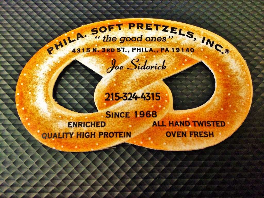 Philadelphia Soft Pretzels Inc | 4315 N 3rd St, Philadelphia, PA 19140, USA | Phone: (215) 324-4315