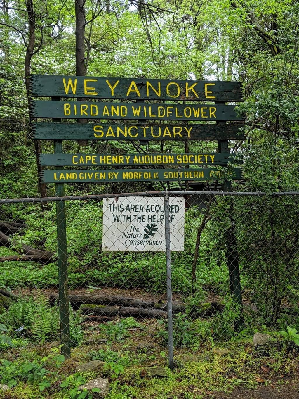 Weyanoke Bird and Wildlife Sanctuary | 1509 Armistead Bridge Rd, Norfolk, VA 23507, USA | Phone: (757) 364-9406