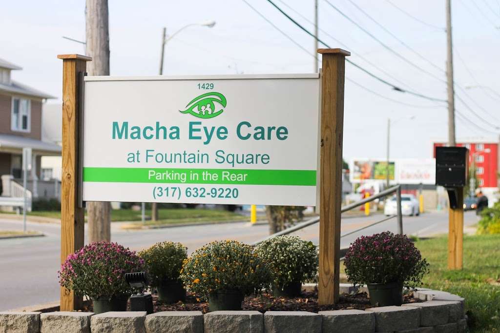 Macha Eye Care at Fountain Square | 1429 Shelby St, Indianapolis, IN 46203, USA | Phone: (317) 632-9220