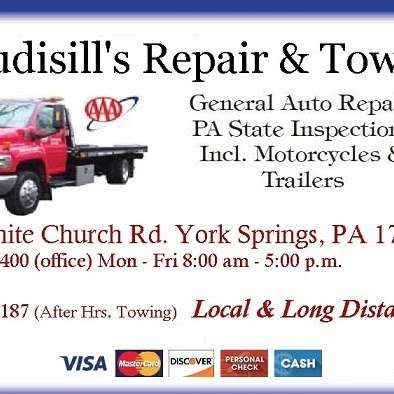 Rudisills Auto Repair | 486 White Church Rd, York Springs, PA 17372, USA | Phone: (717) 528-8400
