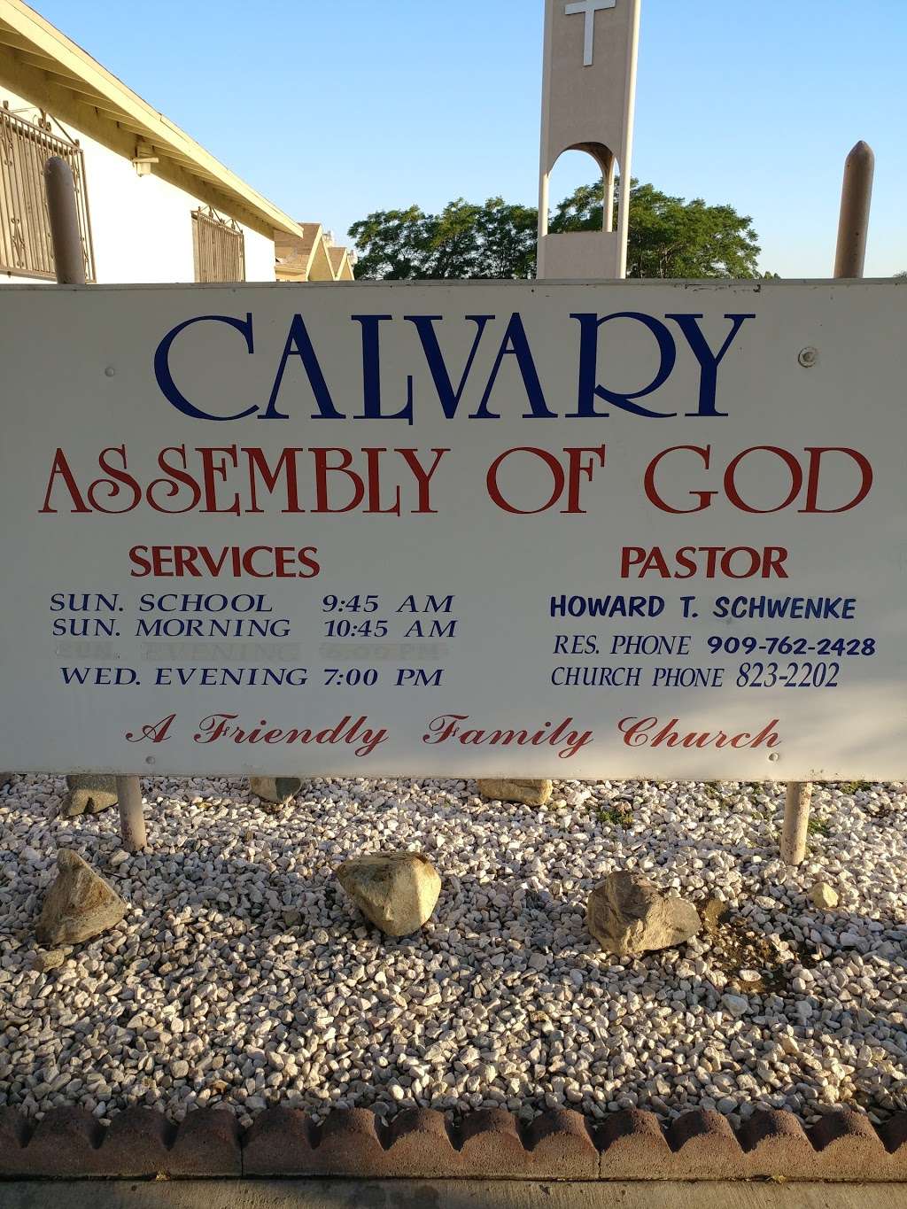 Assembly of God Calvary | Fontana, CA 92335, USA | Phone: (909) 823-2202