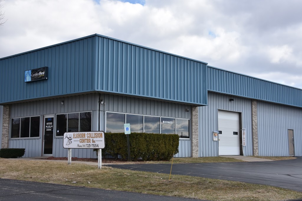 Elkhorn Collision Center in 245 O'Connor Dr, Elkhorn, WI 53121, USA