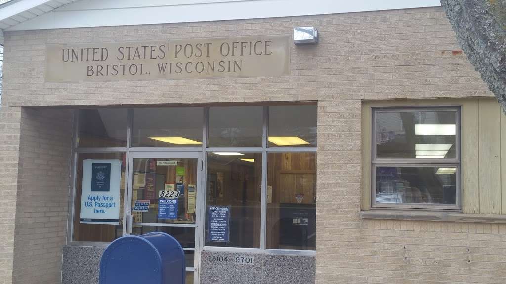 United States Postal Service | 8223 199th Ave, Bristol, WI 53104, USA | Phone: (800) 275-8777