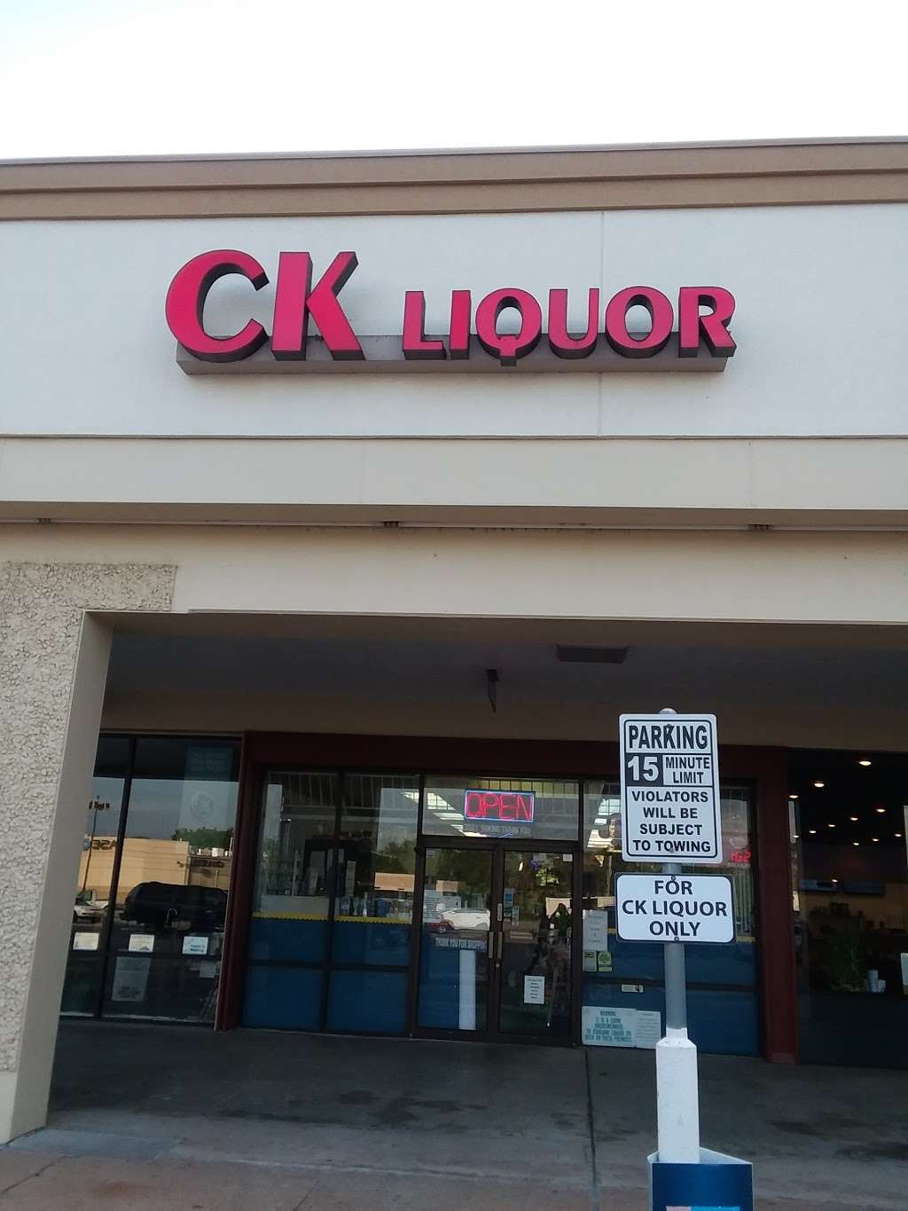 CK Liquor | 46 N Braeswood Blvd, Houston, TX 77096, USA | Phone: (713) 723-6130