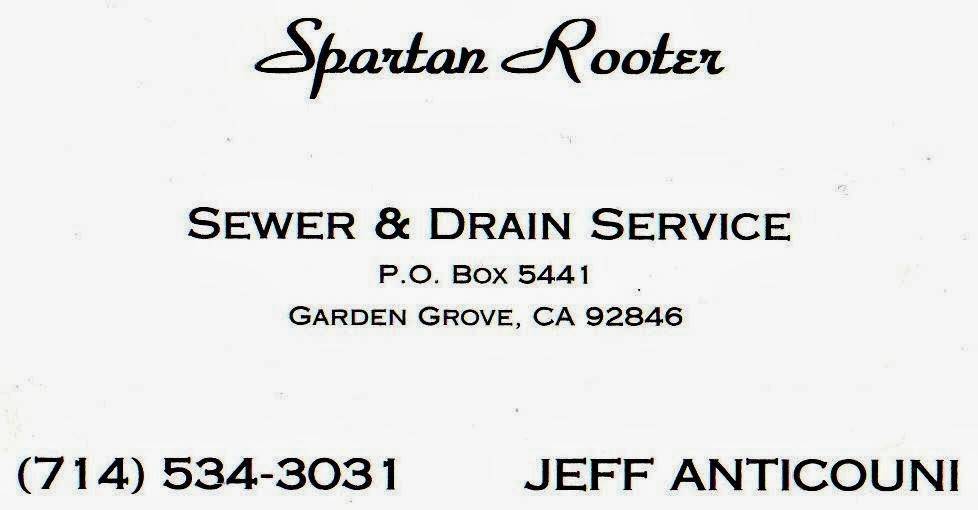 Spartan Rooter | 5662 Lakia Dr, Cypress, CA 90630, USA | Phone: (714) 534-3031