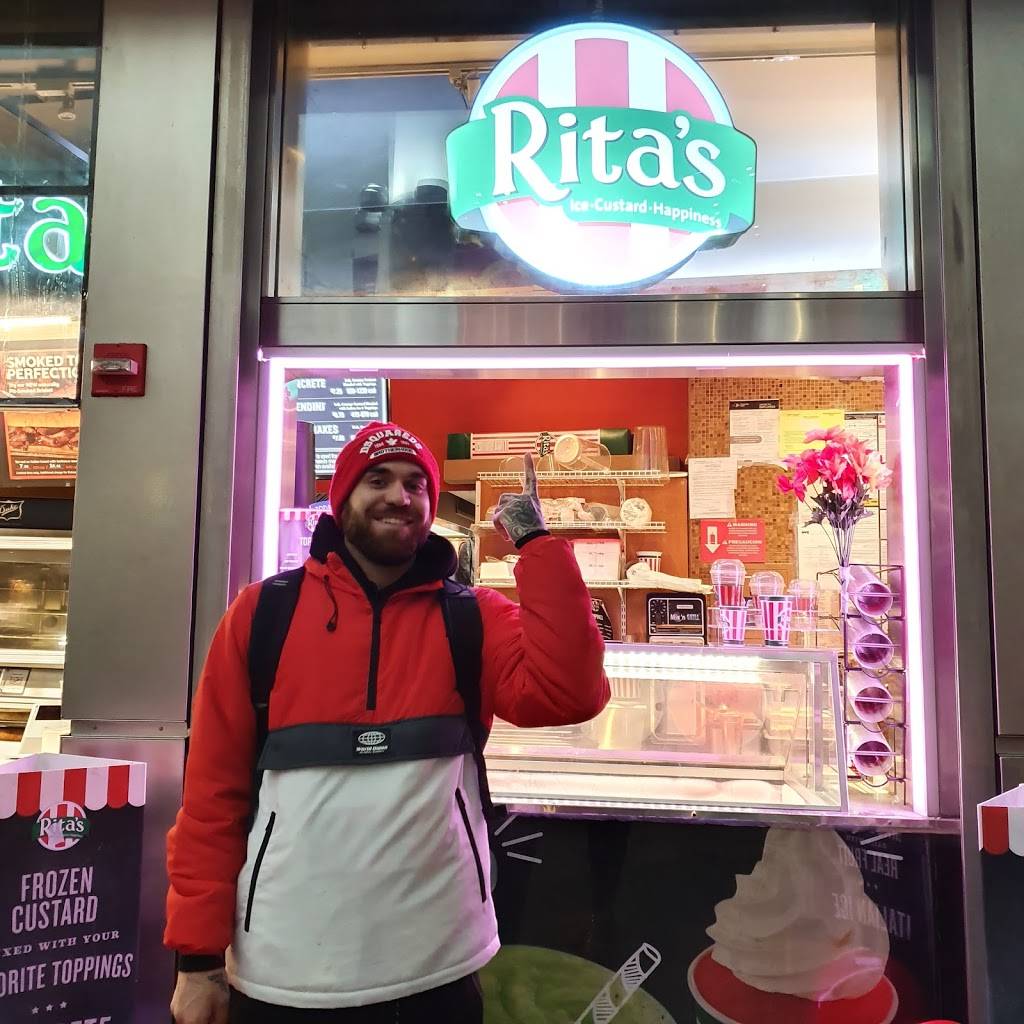 Ritas Italian Ice & Frozen Custard | Photo 1 of 2 | Address: 4 South Street LL, Space 206, New York, NY 10004, USA | Phone: (212) 943-1800