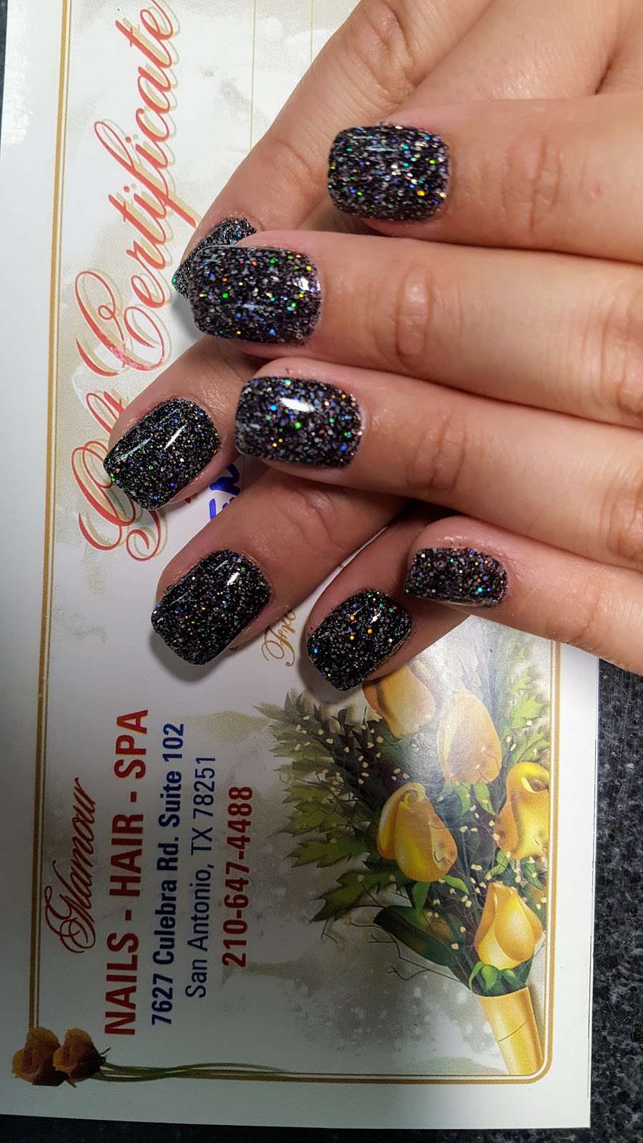 Glamour Nail Hair Spa | 7627 Culebra Rd #102, San Antonio, TX 78251, USA | Phone: (210) 647-4488