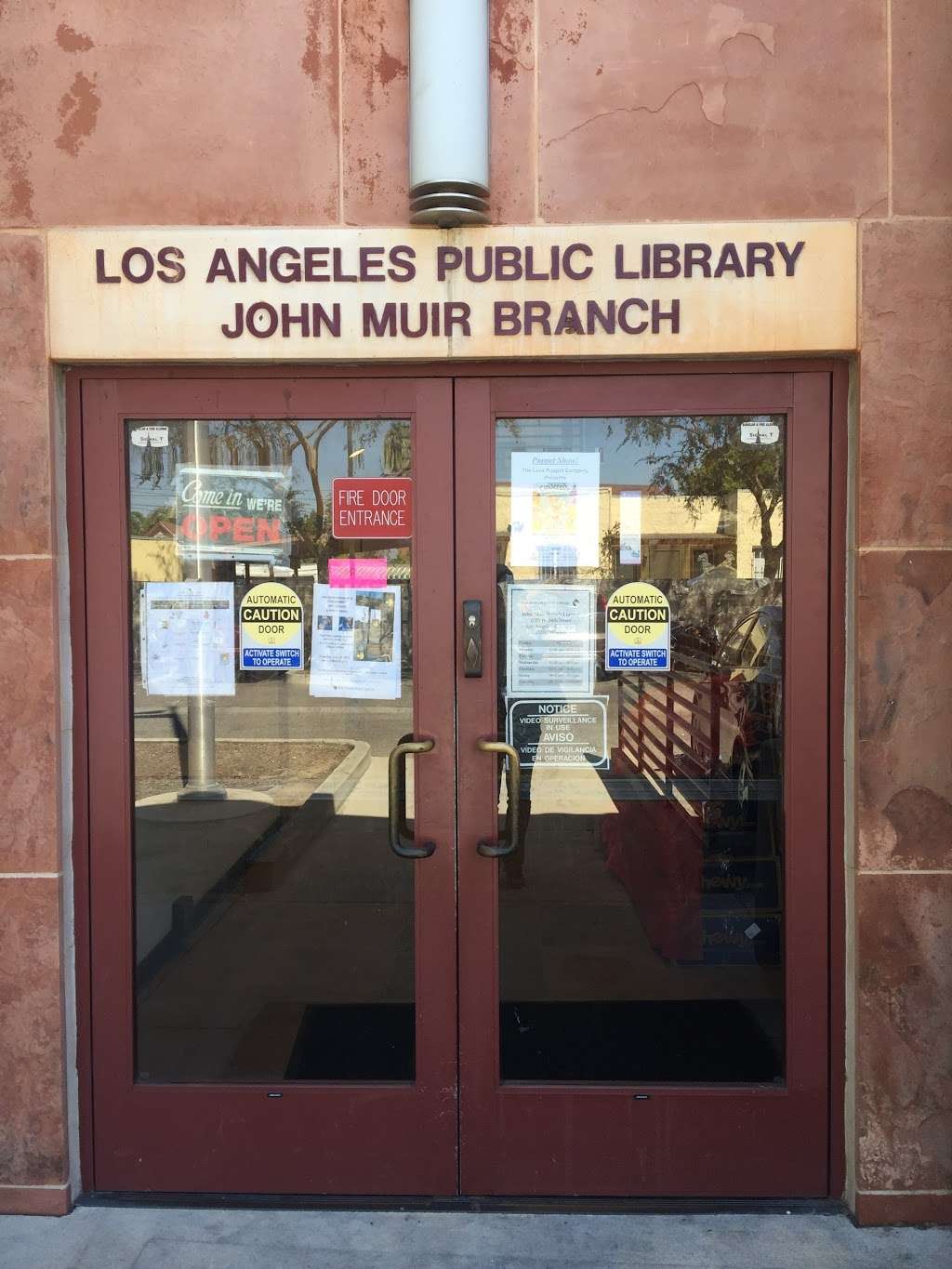 John Muir Branch Library | 1005 W 64th St, Los Angeles, CA 90044 | Phone: (323) 789-4800