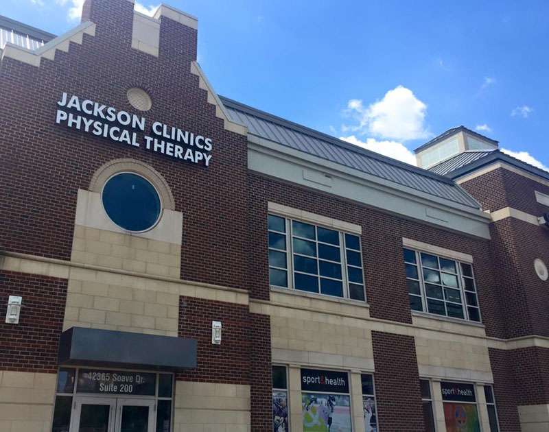 The Jackson Clinics, Physical Therapy | 42365 Soave Dr #200, Brambleton, VA 20148, USA | Phone: (571) 349-3116