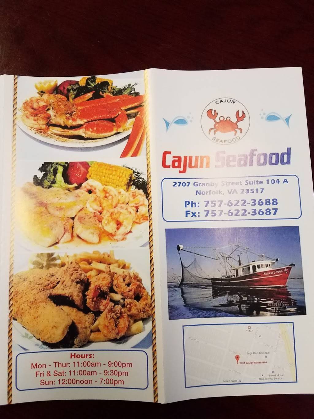 Cajun Seafood | 2707 Granby St #104a, Norfolk, VA 23517, USA | Phone: (757) 622-3688