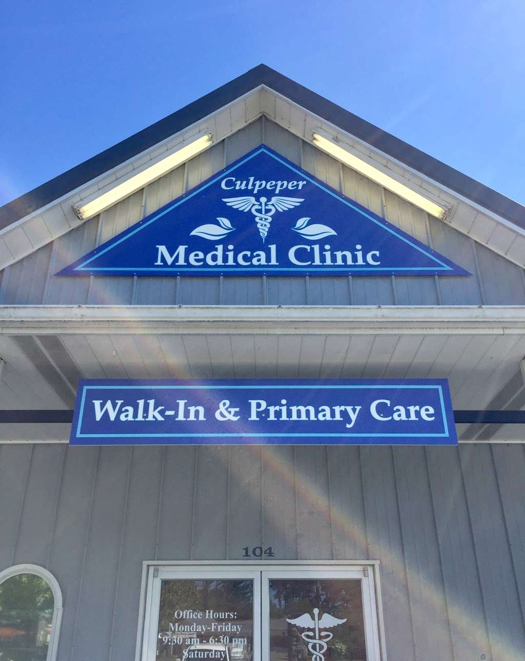 Culpeper Medical Clinic | 451 James Madison Hwy #104, Culpeper, VA 22701, USA | Phone: (540) 727-8880