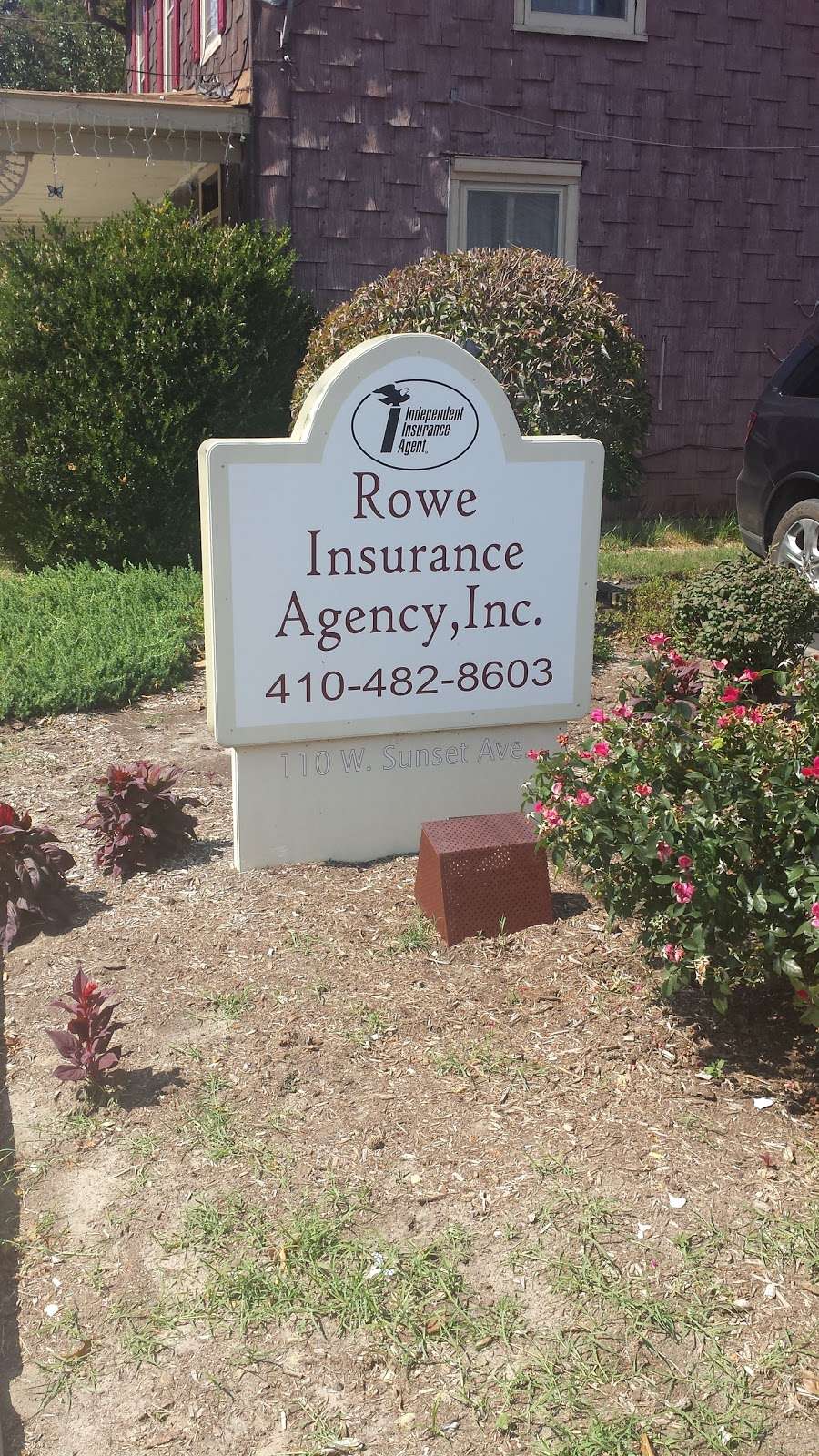 Rowe Insurance | 110 W Sunset Ave, Greensboro, MD 21639, USA | Phone: (410) 482-8603