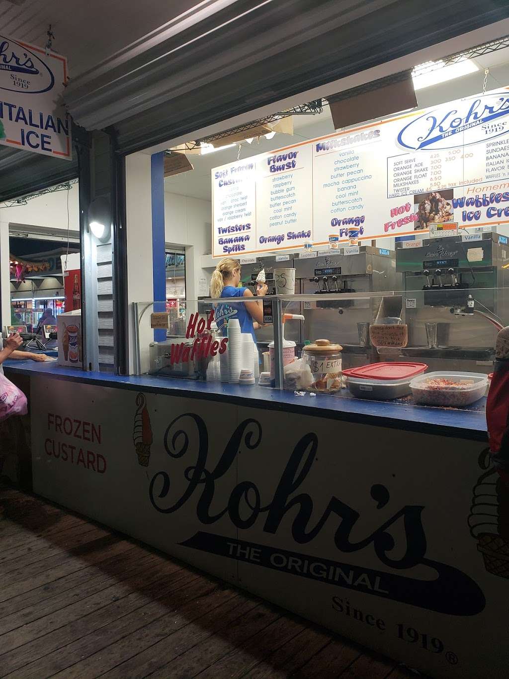 Kohrs Frozen Custard | 409 Boardwalk, Point Pleasant Beach, NJ 08742 | Phone: (732) 899-9444