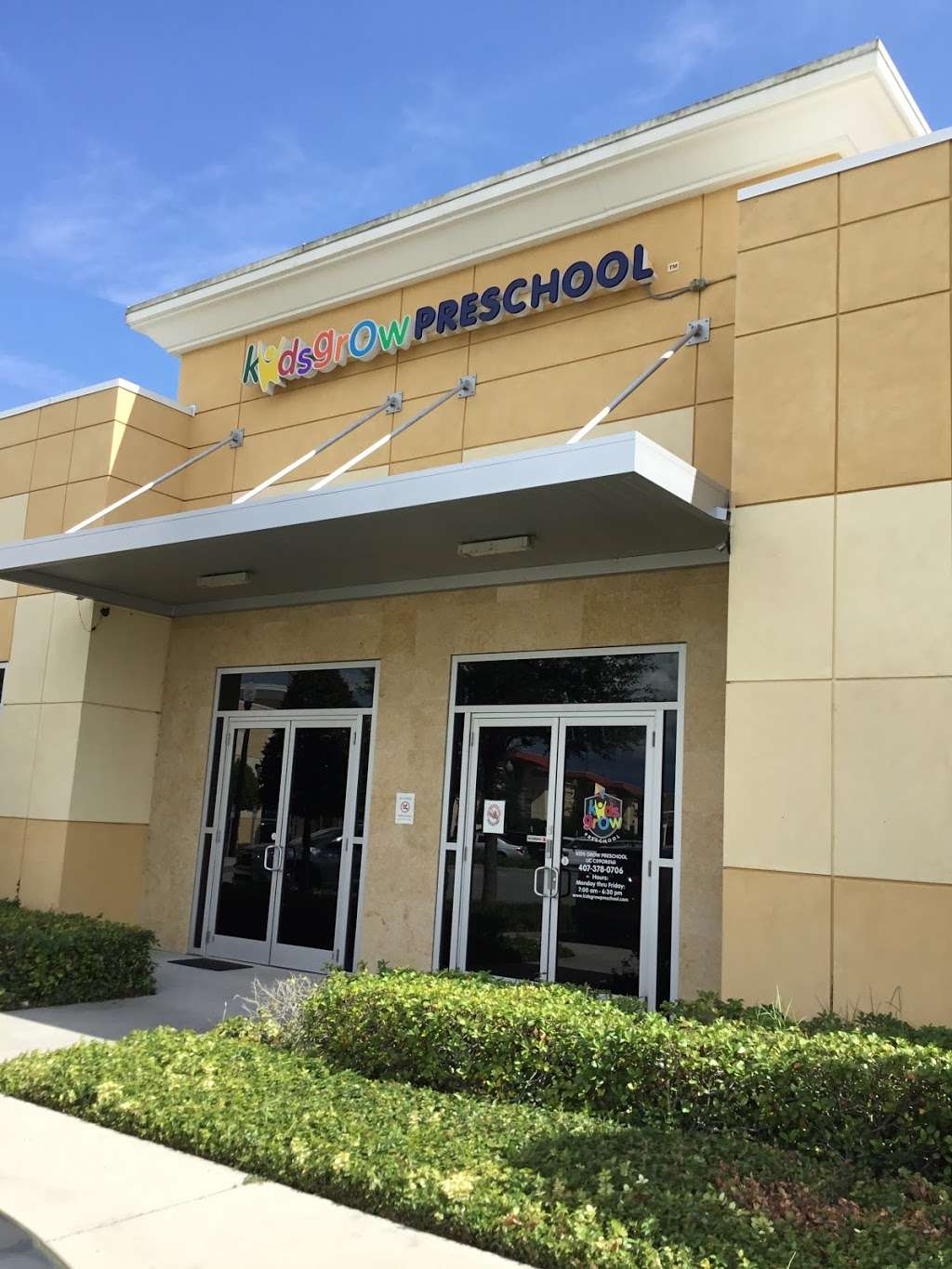 KIDS GROW PRESCHOOL | 11508 S Apopka Vineland Rd, Orlando, FL 32836, USA | Phone: (407) 378-0706