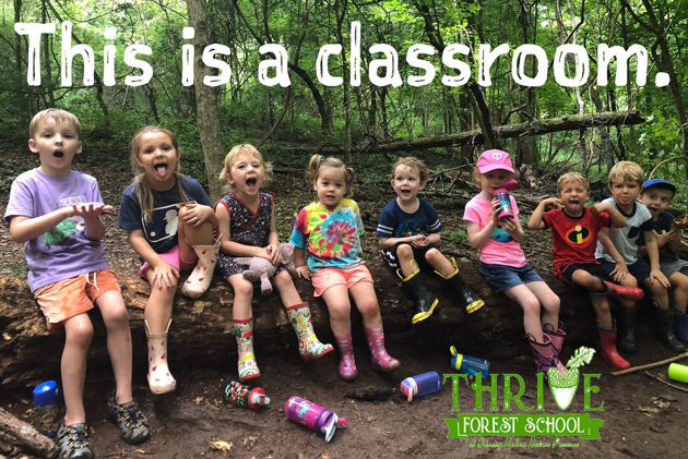 Thrive Forest School | 12501 Harmony Landing Rd, Goshen, KY 40026, USA | Phone: (502) 228-4362