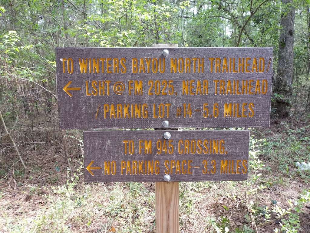 Lone Star Hiking Trail - Trailhead # 15 | Cleveland, TX 77328, USA | Phone: (936) 344-6205