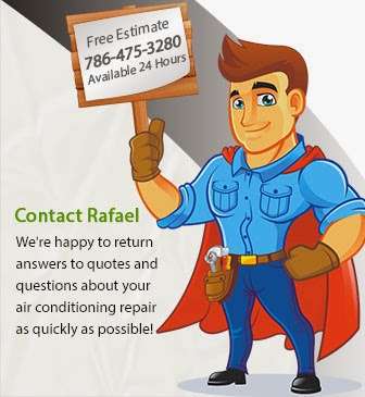 Rafael Air Conditioning Repair Miami | 6551 Collins Ave Ste 1207, Miami Beach, FL 33141 | Phone: (786) 475-3280