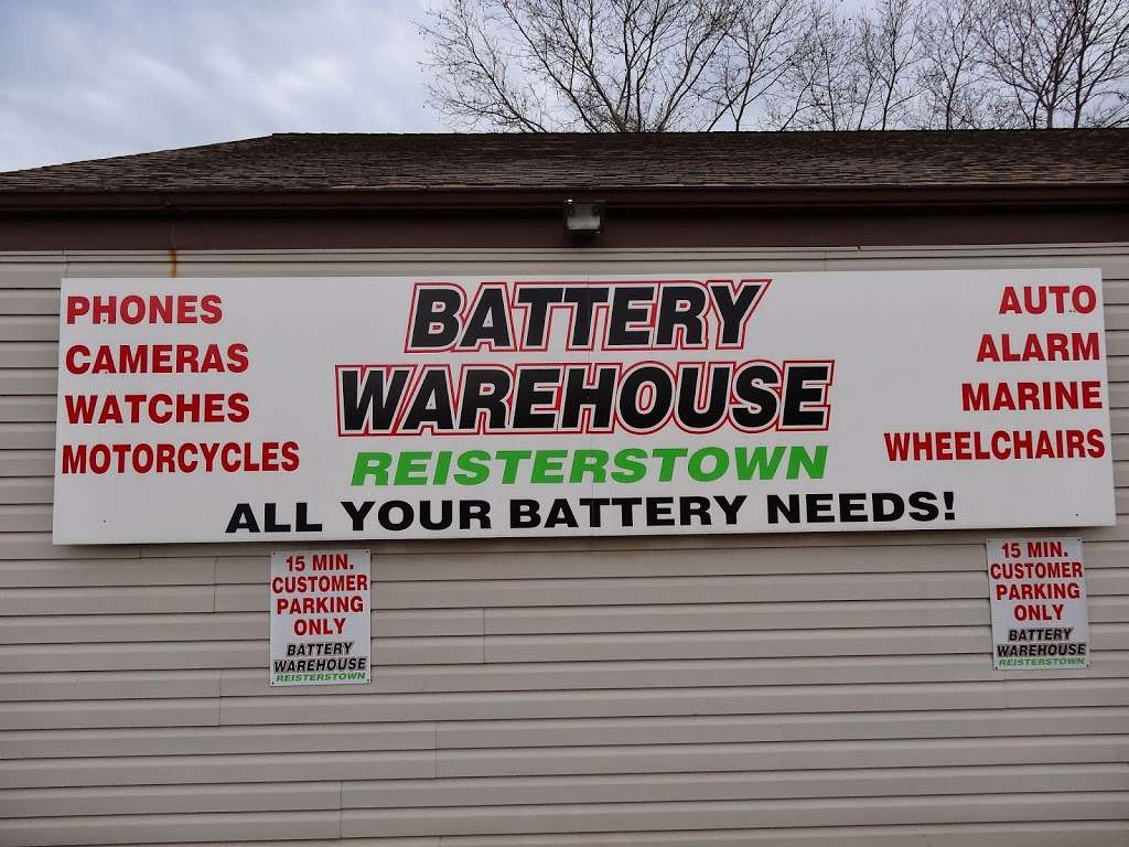 Battery Warehouse Reisterstown | 11809 Reisterstown Rd, Reisterstown, MD 21136, USA | Phone: (410) 833-5120