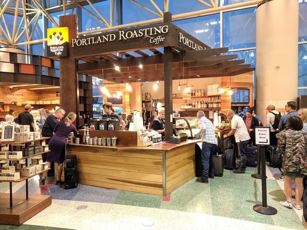 Portland Roasting Coffee | 7000 NE Airport Way North Lobby, Portland International Airport Space T2092, Portland, OR 97218, USA | Phone: (503) 334-4676
