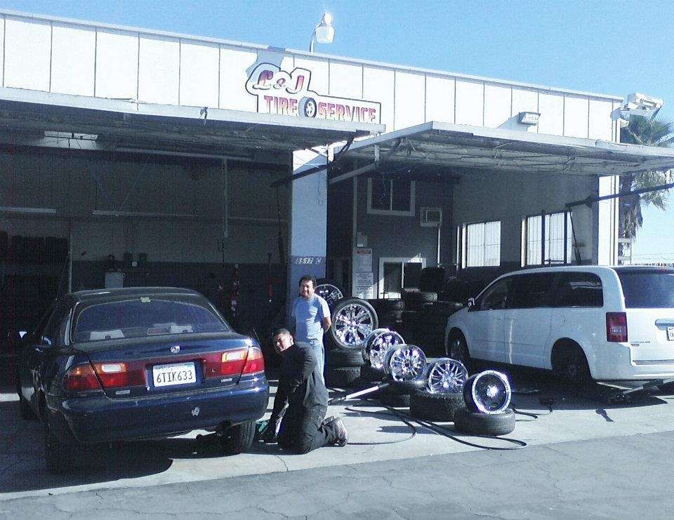 L & J Tire Services | 8517 Grove Ave, Rancho Cucamonga, CA 91730, USA | Phone: (909) 949-6131