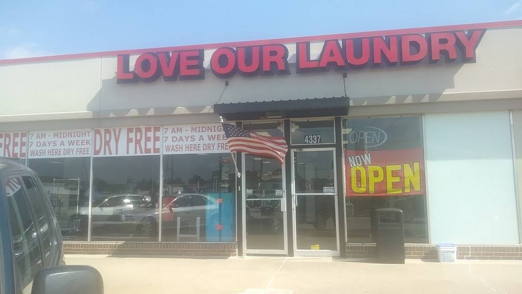 Love Our Laundry | 4337 SE 15th St, Del City, OK 73115, USA | Phone: (405) 677-9243