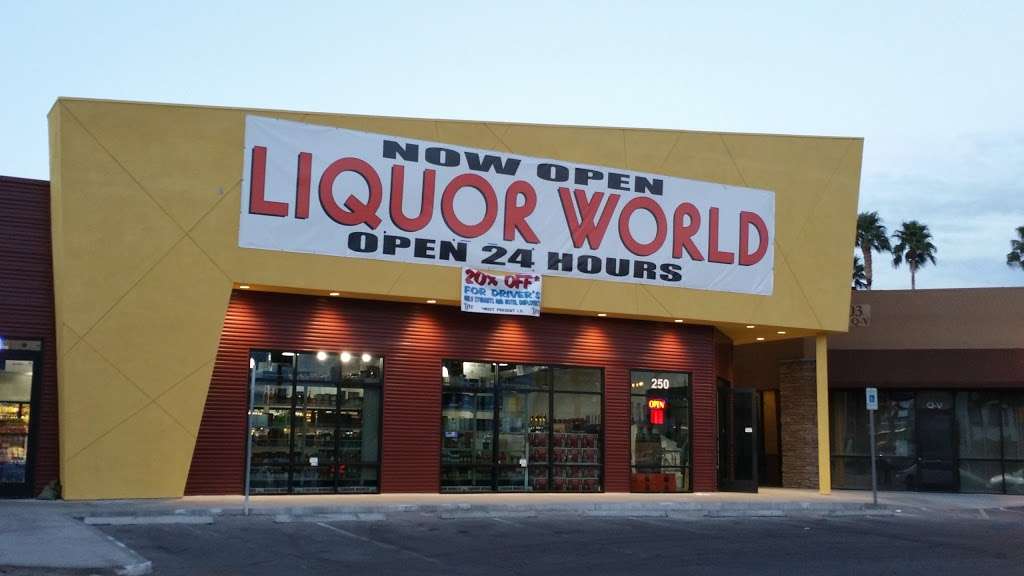 Liquor World Harmon Square | 4503 Paradise Rd #250, Las Vegas, NV 89169 | Phone: (702) 902-1800