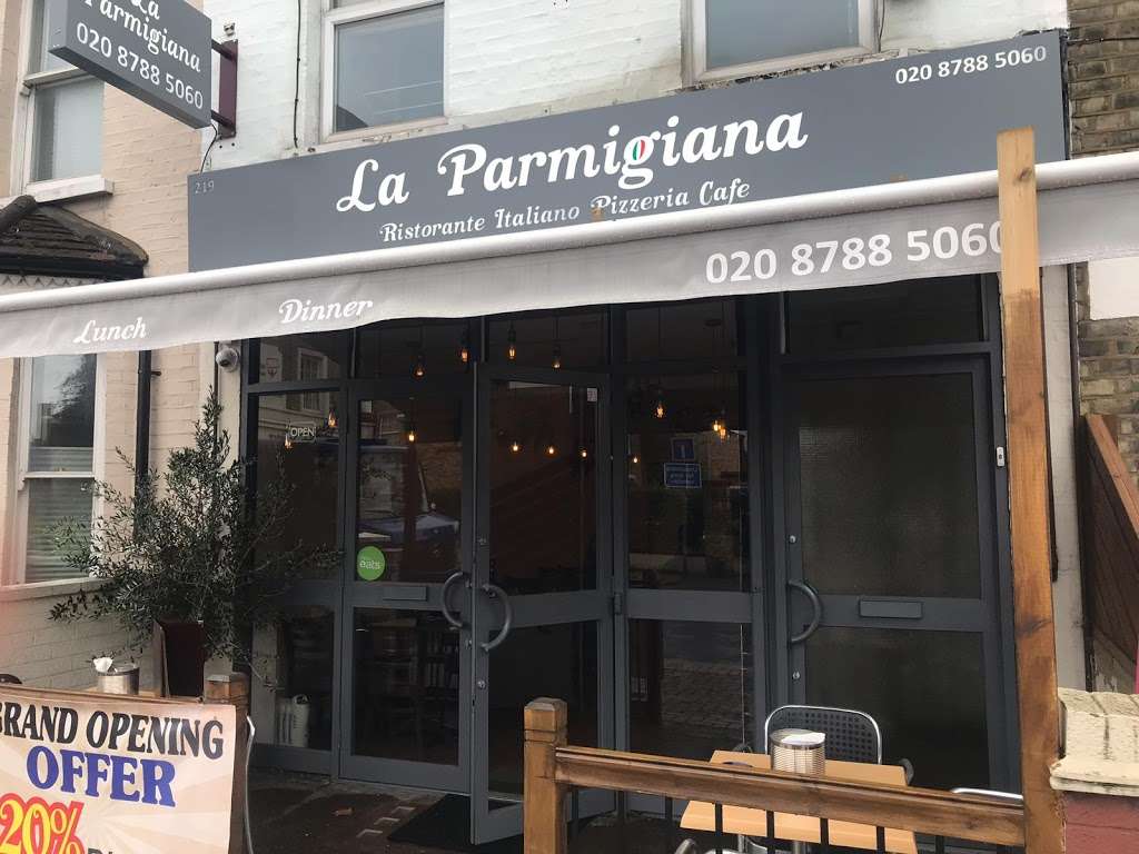 La Parmigiana | 219 Lower Richmond Rd, London SW15 1HJ, UK | Phone: 020 8788 5060