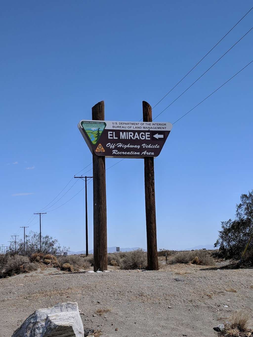 El Mirage Dry Lake Off-Highway Recreation Area | 20471 Mountain View Rd, Adelanto, CA 92301, USA | Phone: (760) 388-4411