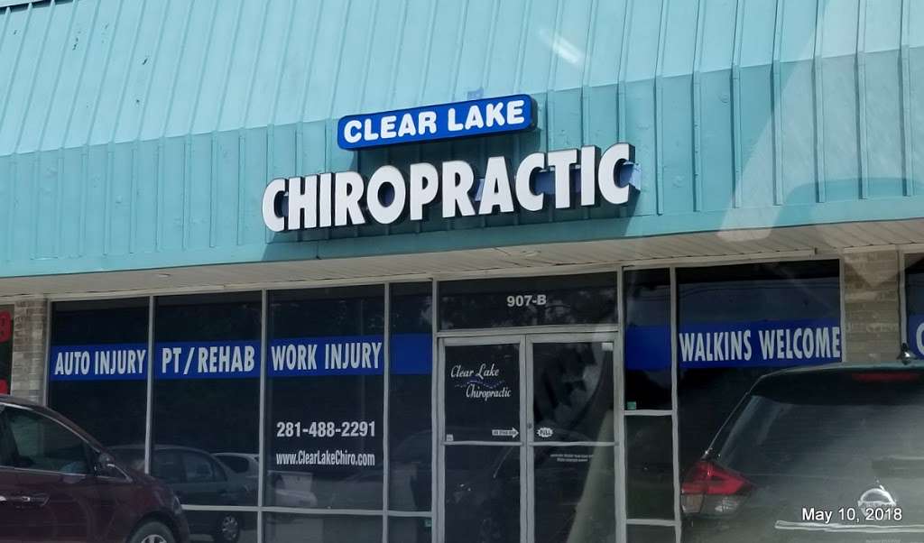 Clear Lake Chiropractic | 907 El Dorado Blvd, Houston, TX 77062 | Phone: (281) 488-2291