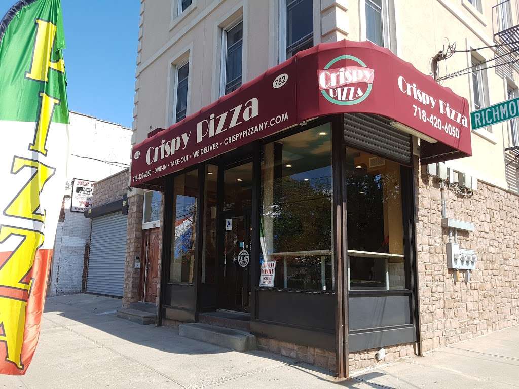 Crispy Pizza | 782 Richmond Terrace, Staten Island, NY 10301, USA | Phone: (718) 420-6050