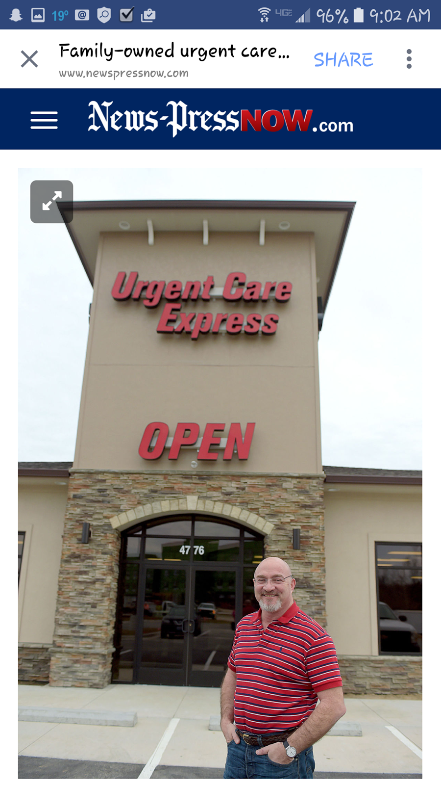 Urgent Care Express 4776 Verona Drive St Joseph Mo 64506 Usa